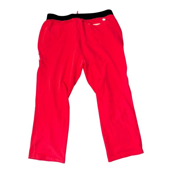 Healing Hands HH360 Womens Red Scrub Pants 2X With Zip Pockets - Picture 3 of 6